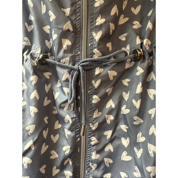 Parka in a Pocket Hearts Windbreaker Rain Coat in Small - Picture 3 of 6
